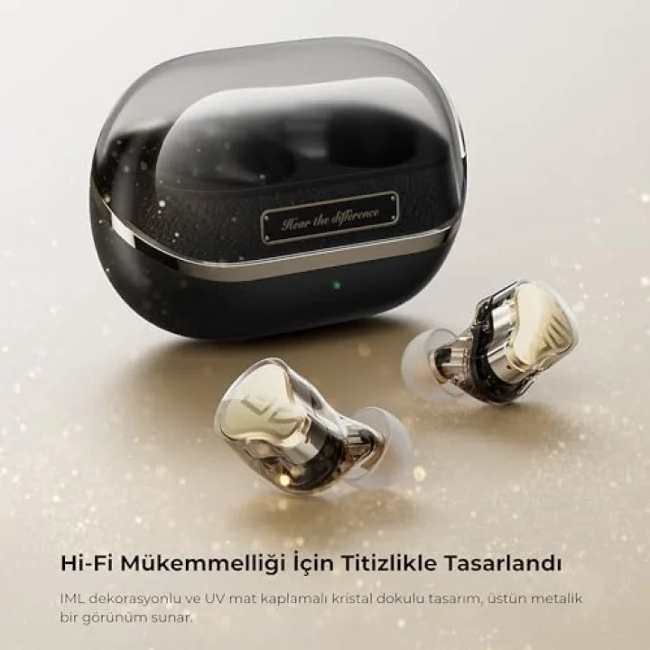 H3 Hi-Res LDAC Bluetooth 5.4 ANC TWS Kablosuz Kulak içi Kulaklık