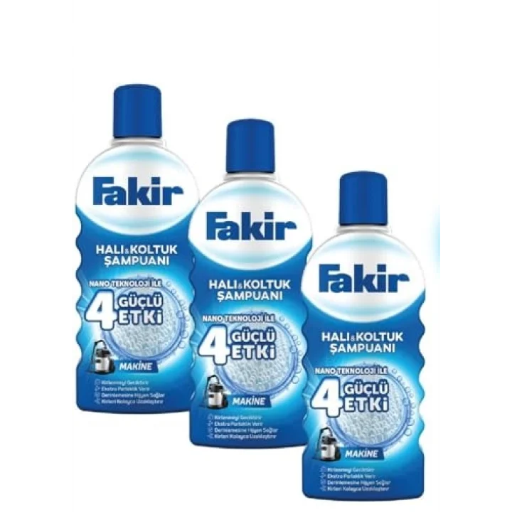 Halı Şampuanı Makineler Için 1000 Ml X 3 Adet