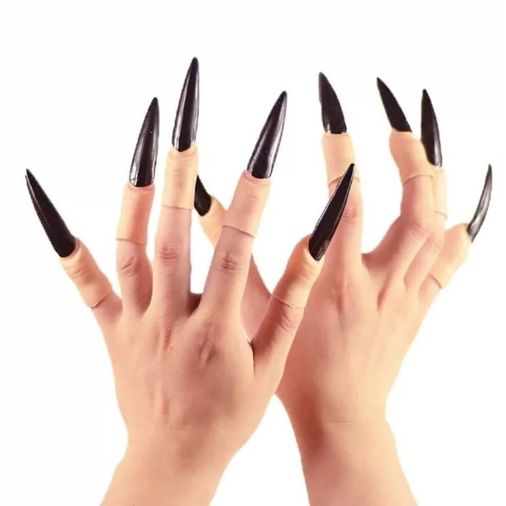 HALLOWEEN CADI TIRNAĞI LÜKS 10LU ZD5110