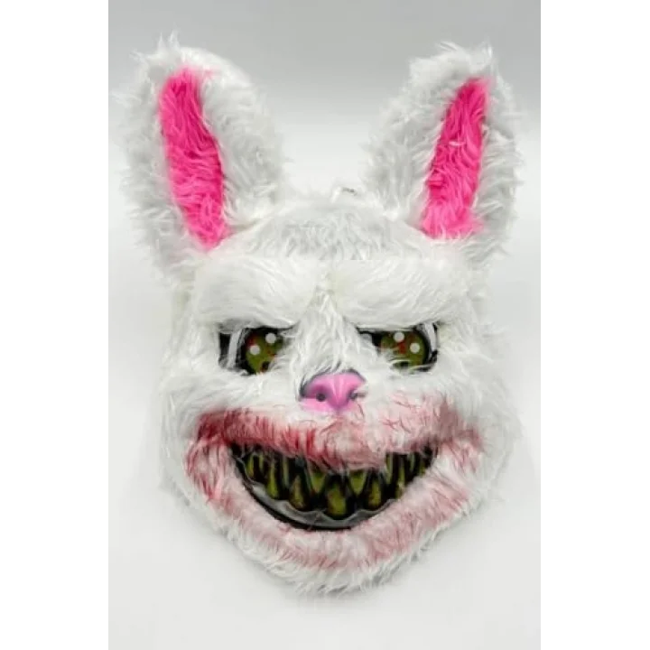 Halloween Maske Tüylü Tavşan
