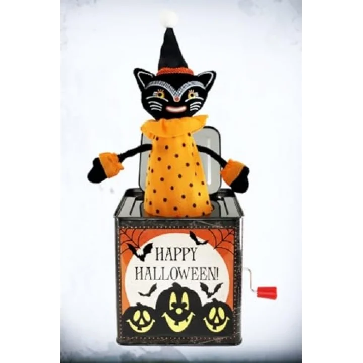 Halloween Sihirli Kedi Kurmalı