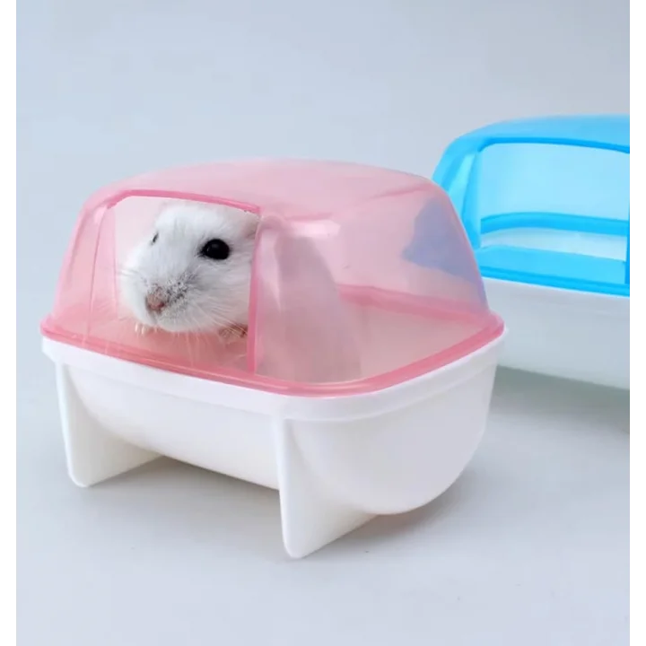 Hamster Banyosu Küçük - 12x9x9 cm (Mavi)