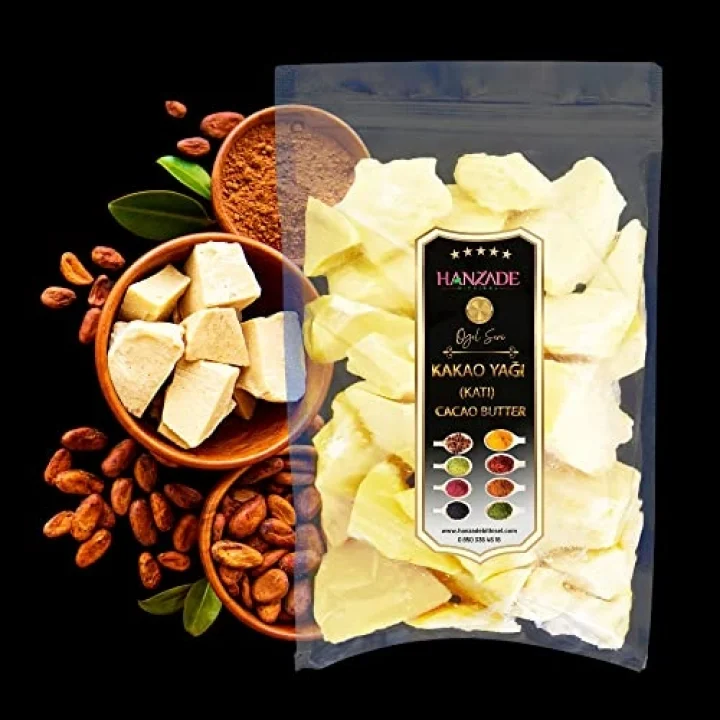 Hanzade Bitkisel Yenilebilir Saf Katı Kakao Yağı 100 Gr