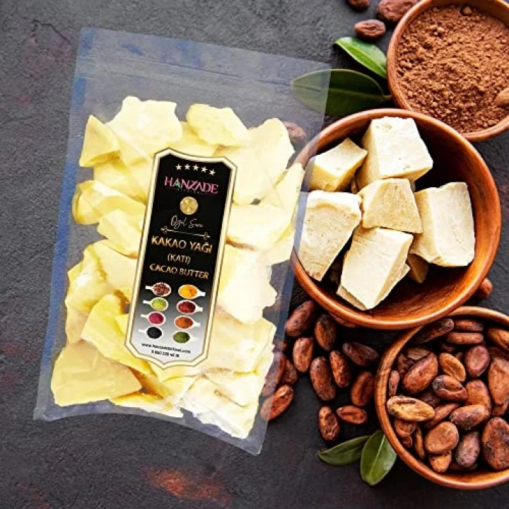 Hanzade Bitkisel Yenilebilir Saf Katı Kakao Yağı 100 Gr