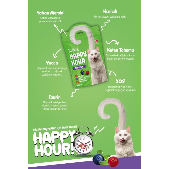 Happy Hour Cocktail Kedi Ödül Maması 60gr