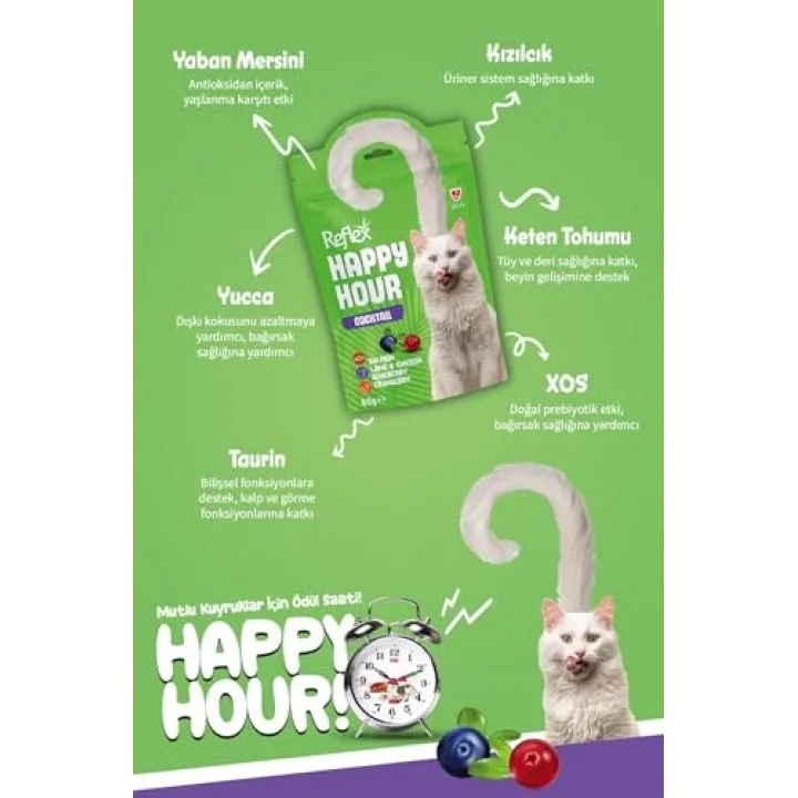 Happy Hour Cocktail Kedi Ödül Maması 60gr