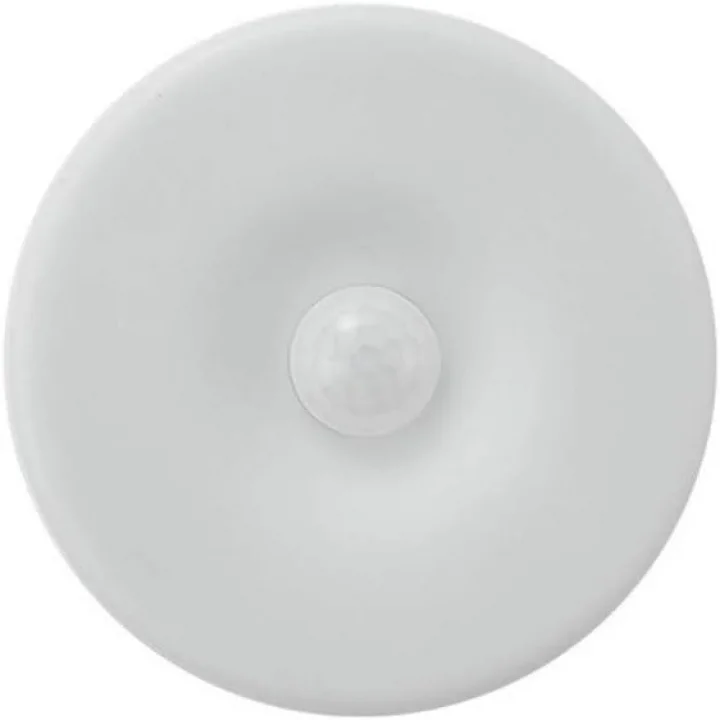 Hareket sensörlü dolap lambası, gece lambası duvar lambası, USB şarj edilebilir LED ışık akıllı sensör lambası, dolap, koridor vb. için pille çalışan lamba (beyaz ışık 1 parça)
