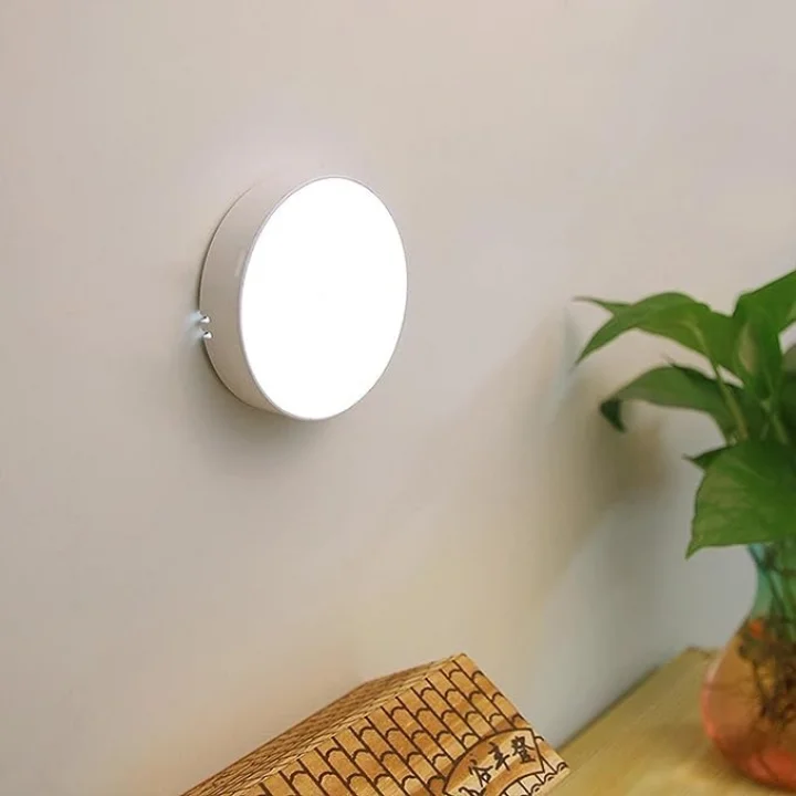 Hareket Sensörlü USB Şarjlı Led Işık Lamba - Gece Lambası