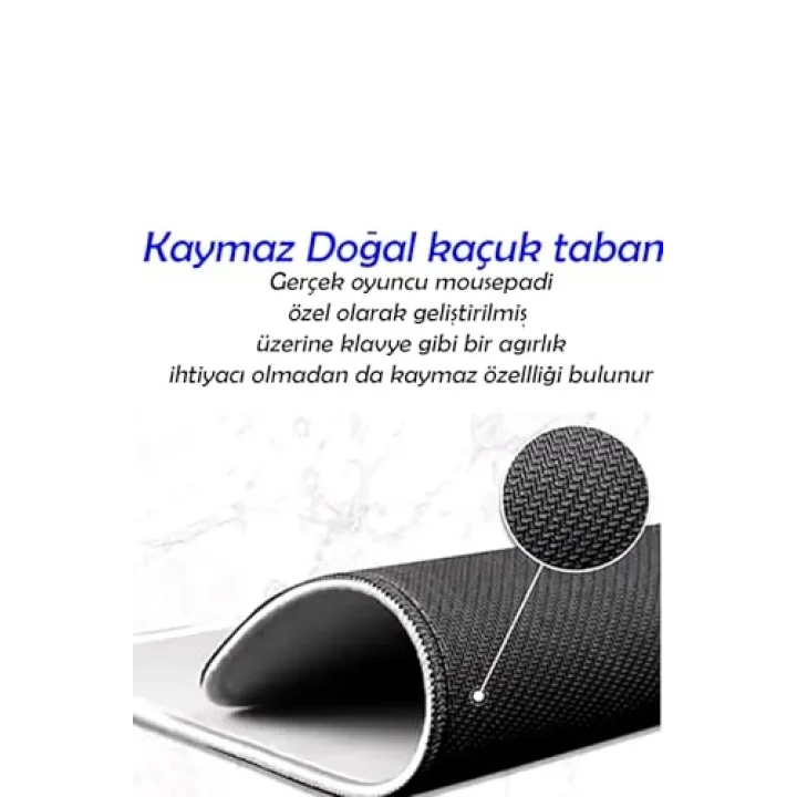 Harry Potter Hogwarts Oyun Gaming Klavye Mouse Pad Masa Matı 70x30 cm