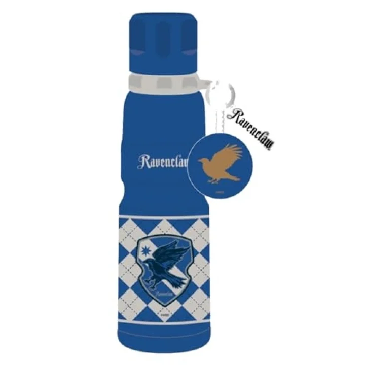 Harry Potter Lisanslı Charmlı Termos, 600 ml Kapasite, Mavi