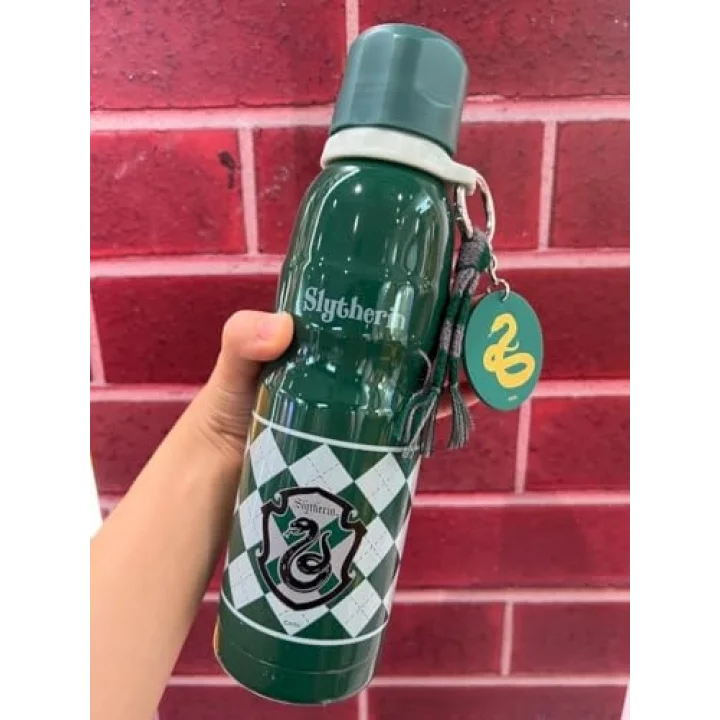 Harry Potter Lisanslı, Uçlu Termos, 600 ml Kapasite, Yeşil