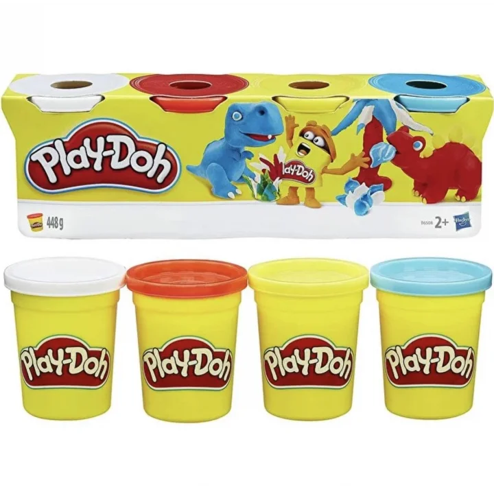 Hasbro B5517 Play Doh Oyun Hamuru 4Lu 1