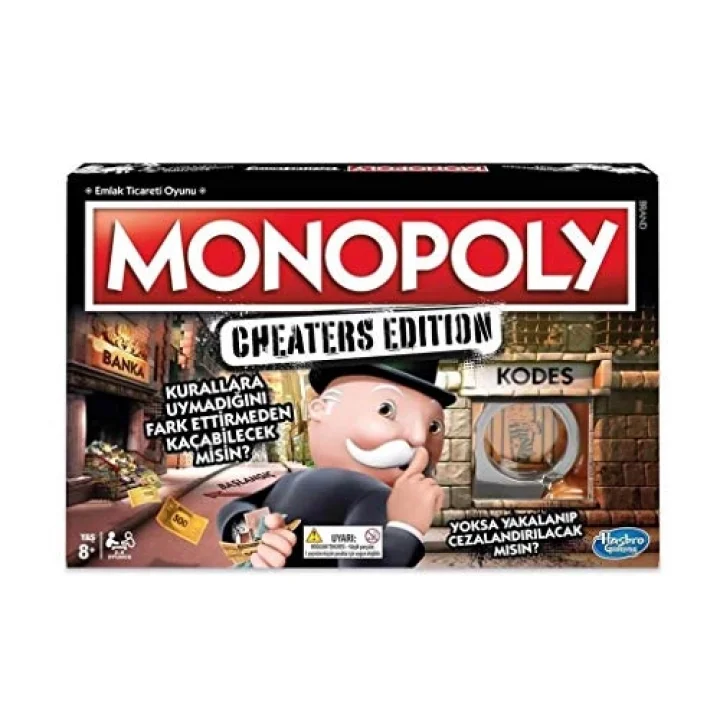 Hasbro Gaming Cheaters Edition Kutu Oyunu, 8 Yaş ve Üstü, 2-6 Oyuncu