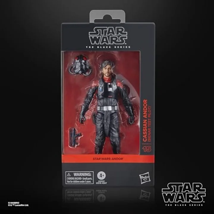 Hasbro Star Wars Black Series Cassian Andor (Sienar Testpilot) Aksiyon Figürü, Andor