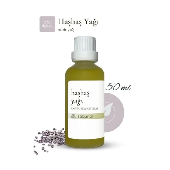 Haşhaş Yağı 50 ml - Nemlendirici Cilt Bakım