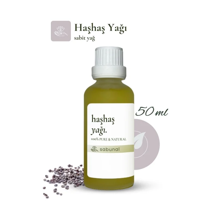 Haşhaş Yağı 50 ml - Nemlendirici Cilt Bakım