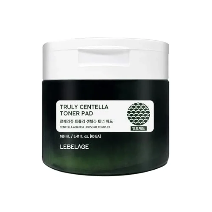 Hassas Ciltler İçin Centella Tonikli Ped Truly Centella Toner Pad 60 adet