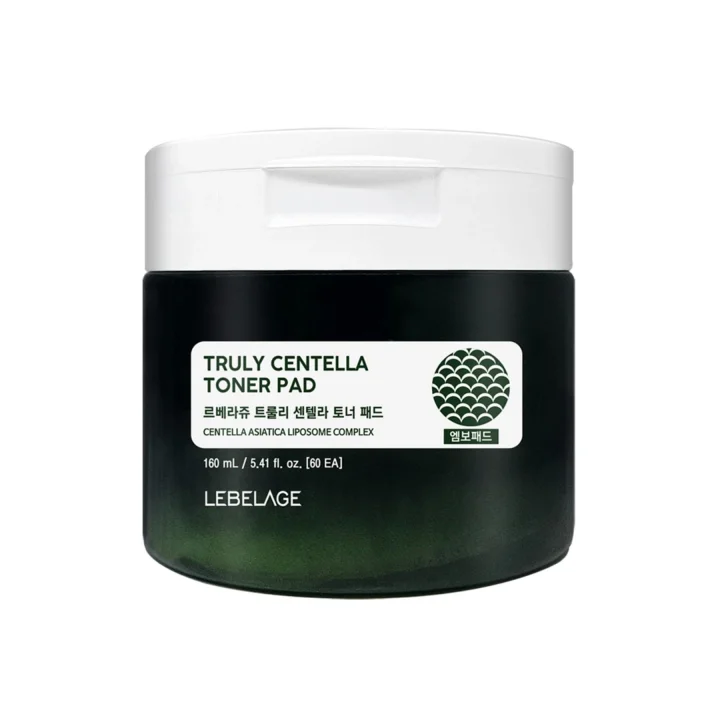 Hassas Ciltler İçin Centella Tonikli Ped Truly Centella Toner Pad 60 adet