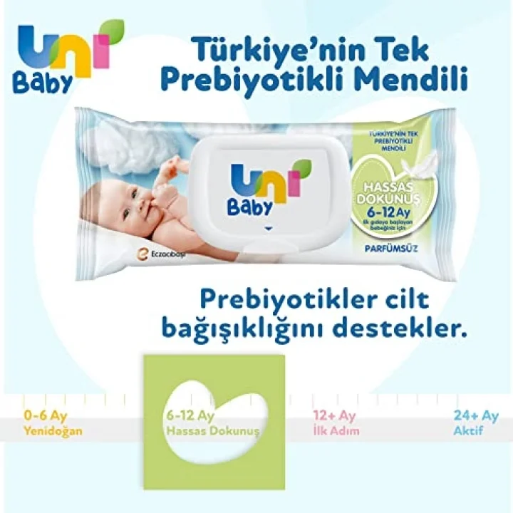 Hassas Dokunuş Islak Mendil 52 Yaprak