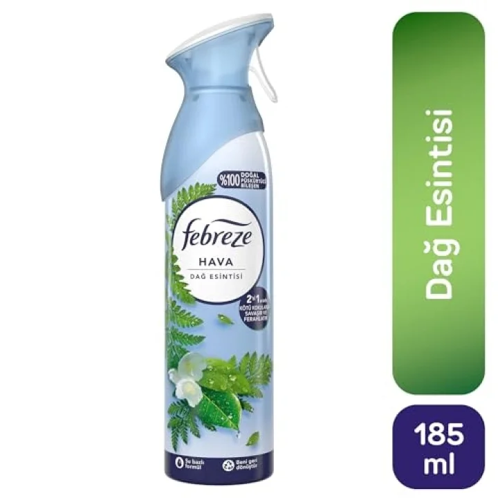 Hava Ferahlatıcı Sprey Oda Kokusu Dağ esintisi 185 ml