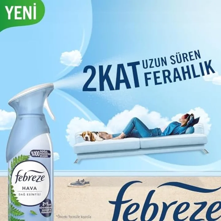 Hava Ferahlatıcı Sprey Oda Kokusu Dağ esintisi 185 ml