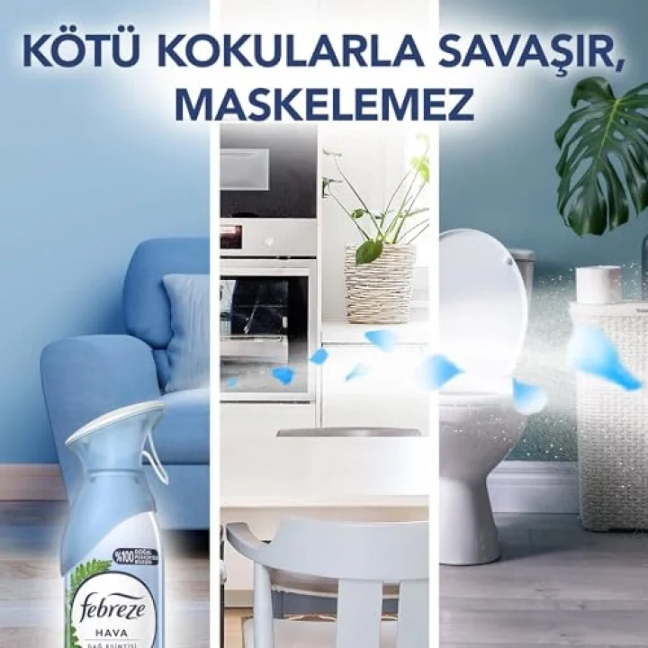 Hava Ferahlatıcı Sprey Oda Kokusu Dağ esintisi 185 ml