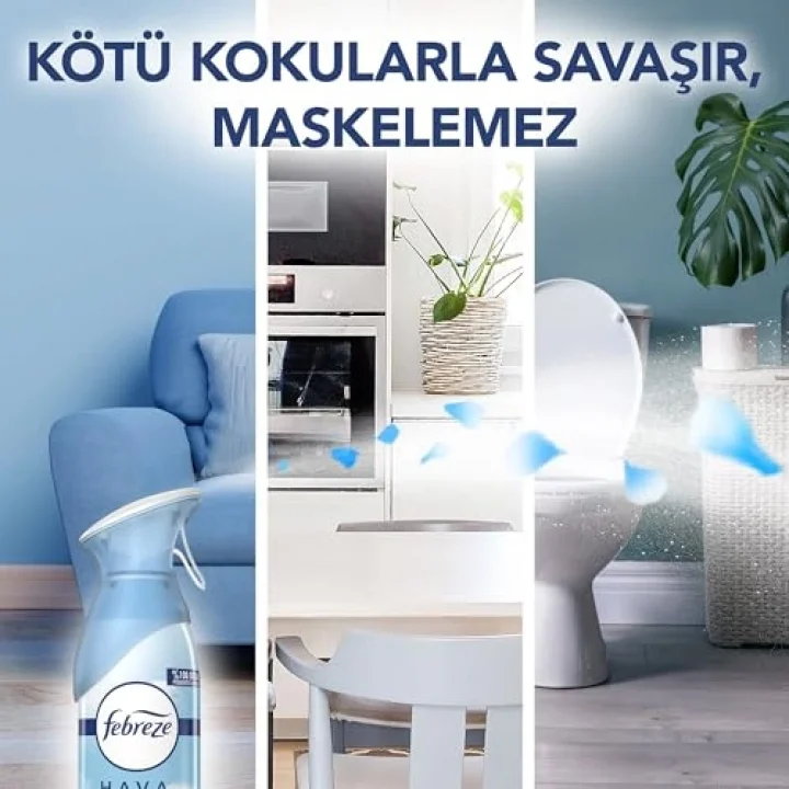 Hava Ferahlatıcı Sprey Oda Kokusu Okyanus Esintisi 185 ml