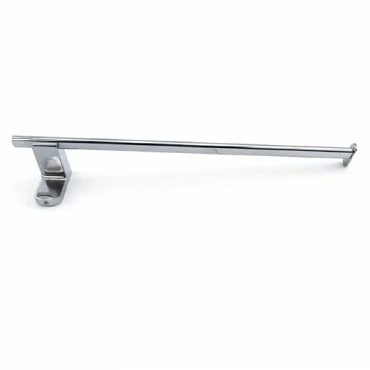 Havluluk Krom 35 Cm Vidalı Duvara Monte Paslanmaz Duvar Tipi Mutfak Banyo Havlu Aparatı