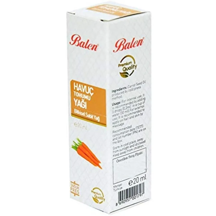 Havuç Tohumu Yağı 20 ML