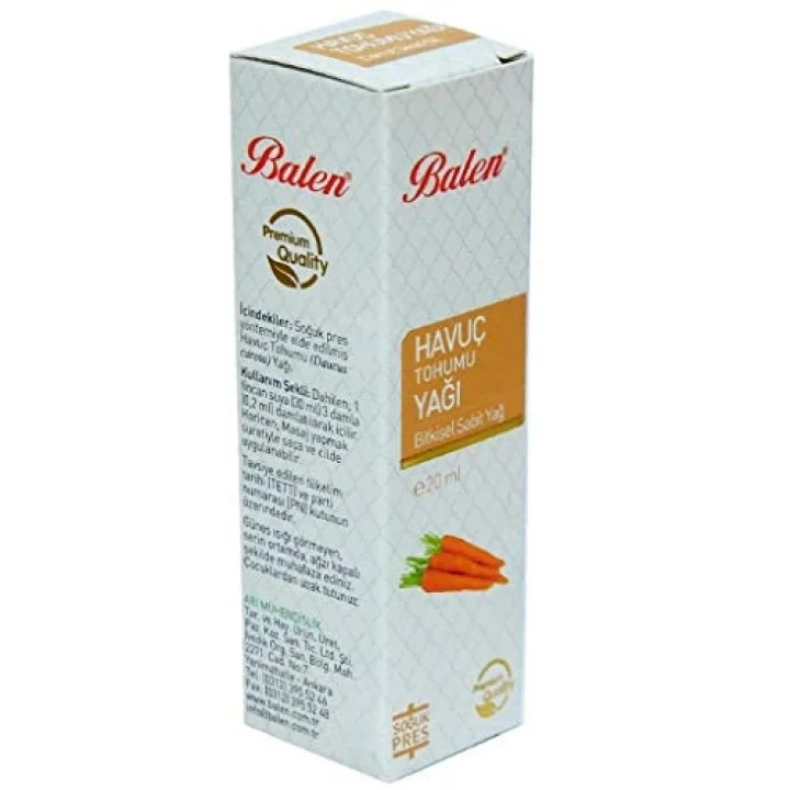 Havuç Tohumu Yağı 20 ML