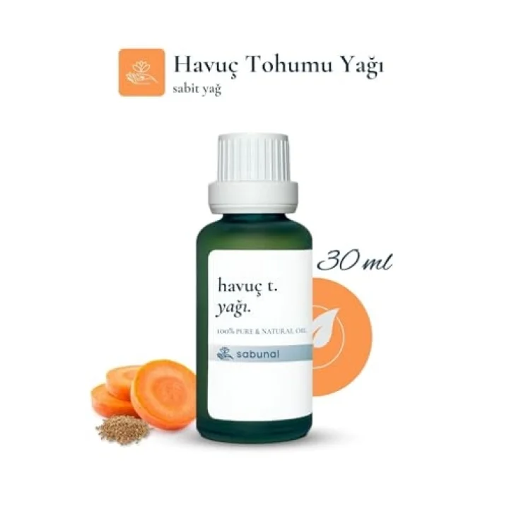 Havuç Tohumu Yağı 30 ml - Cilt Bakım Yağı