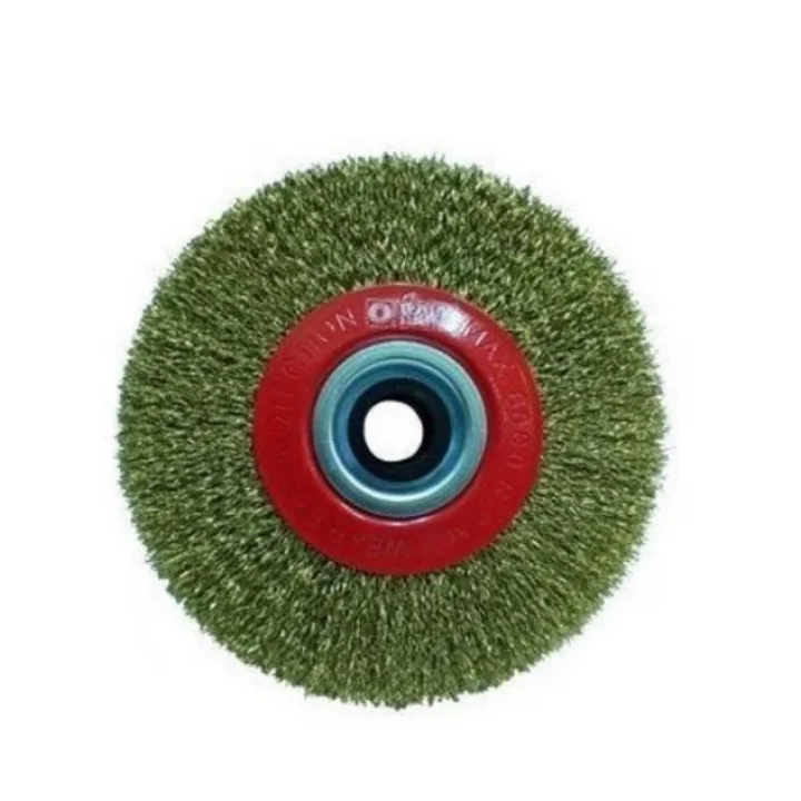 Mey İthalat® Hawk 10101 Daire Fırça Sarı Telli 100X20 mm
