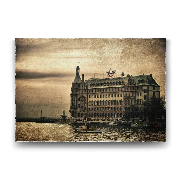 Haydarpaşa Garı Tablosu - 125x80cm