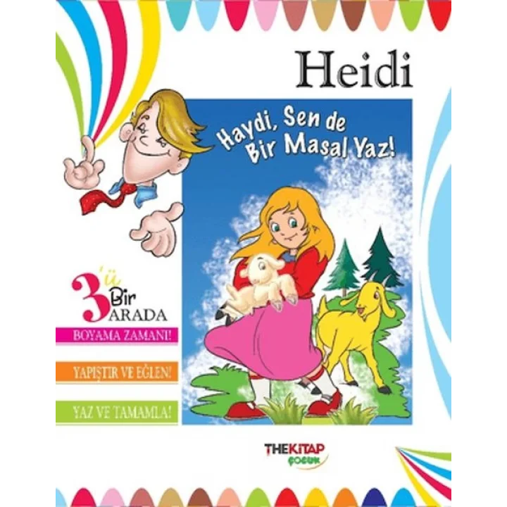 Heidi (Üçü Bir Arada Etkinlik Kitabı)