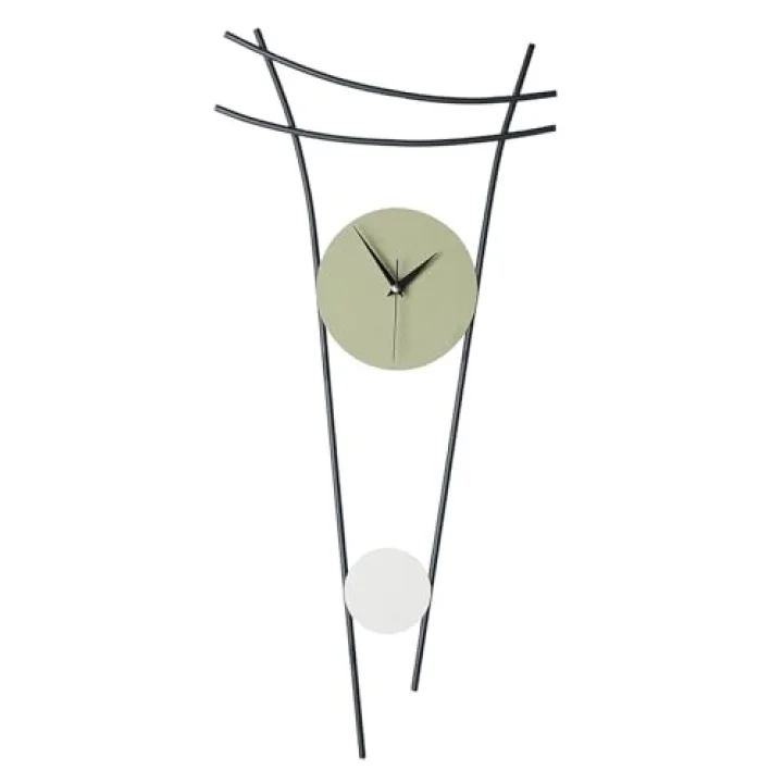 Heit Metal 73-34Cm Dekoratif Duvar Saati Mds-R Myk2097-7