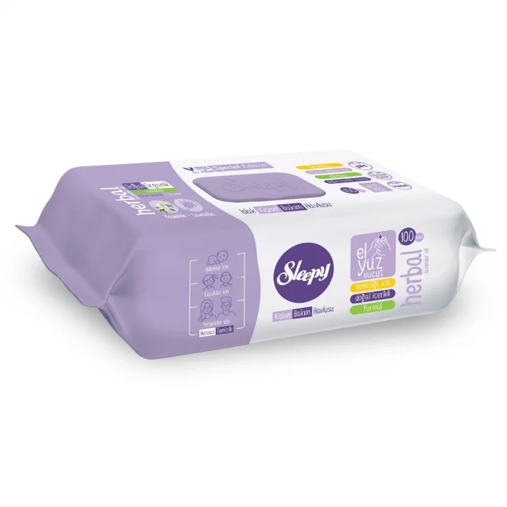 Herbal Kişisel Bakım Havlusu 100 Yaprak