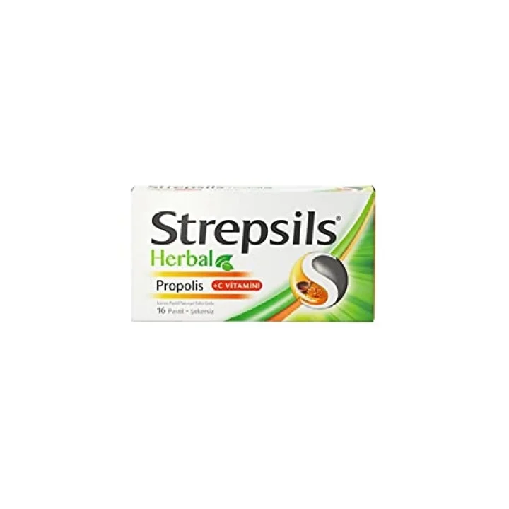 Herbal Propolis + C Vitaminli 16 Pastil 76140
