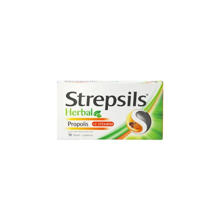 Herbal Propolis + C Vitaminli 16 Pastil 76140