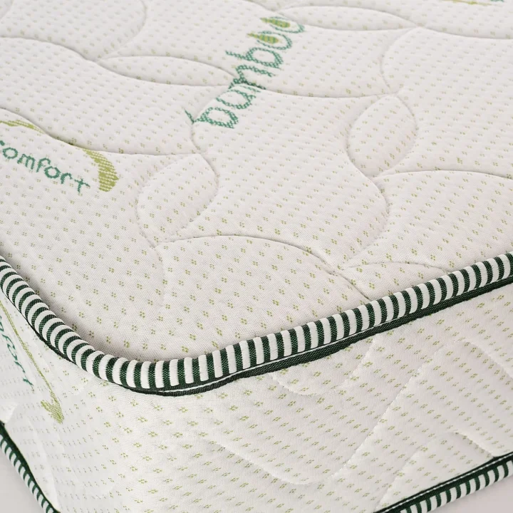 heyner Bamboo Bebek Yatağı 70 x 110 cm Soft Lüks Ortopedik Yeşil