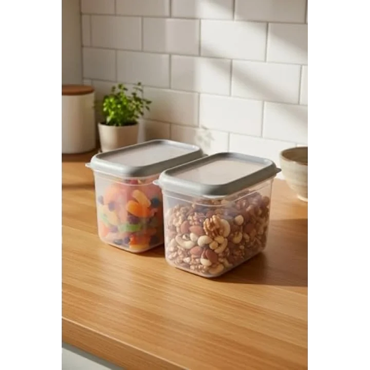 Hide Plus 2Li Saklama Kabı 1900 Ml Beyaz