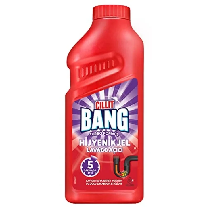 Hijyenik Gider Lavabo Açıcı Jel 500 ml
