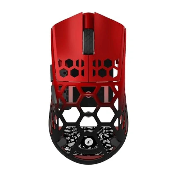 HM620 8K Hz 30000 DPI Tri-Mode Kablosuz/Bluetooth Siyah Kırmızı Gaming Mouse