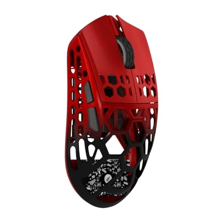HM620 8K Hz 30000 DPI Tri-Mode Kablosuz/Bluetooth Siyah Kırmızı Gaming Mouse
