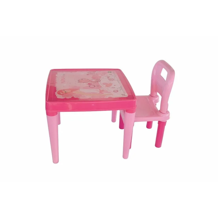 Hobby 2 Sandalyeli Oyun Ve Aktivite Masası - Pembe