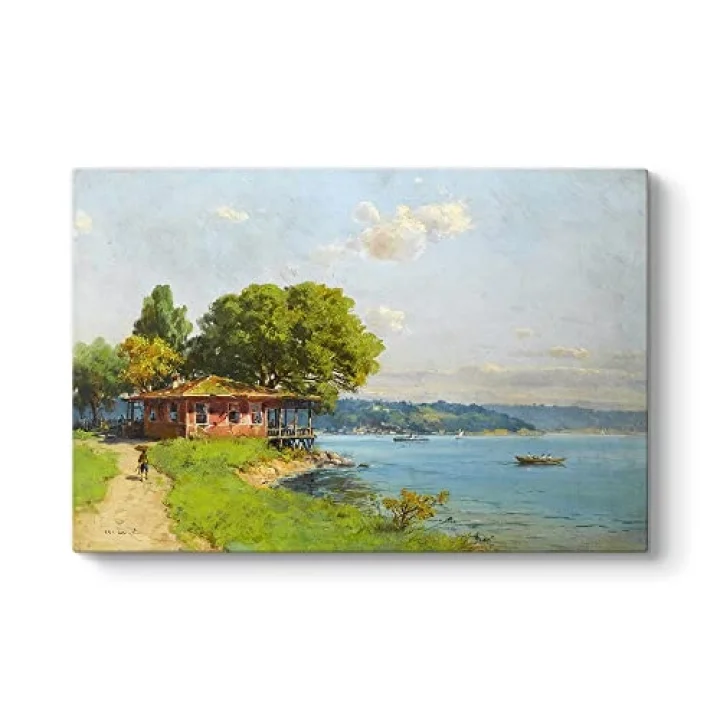 Hoca Ali Rıza - İstanbul Tablosu 45 x 30