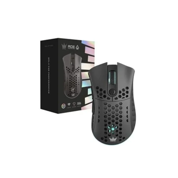 HOF ACE M2 BLACK ARGB Kablosuz Gaming Mouse Siyah