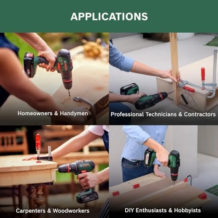 Home and Garden X/Line 30 Parça Titanyum Aksesuar Seti, Matkap uçları, Vidalama uçları, Üniversal Tutucu, Havşa açıcı, Uzun Ömürlü, Yeşil