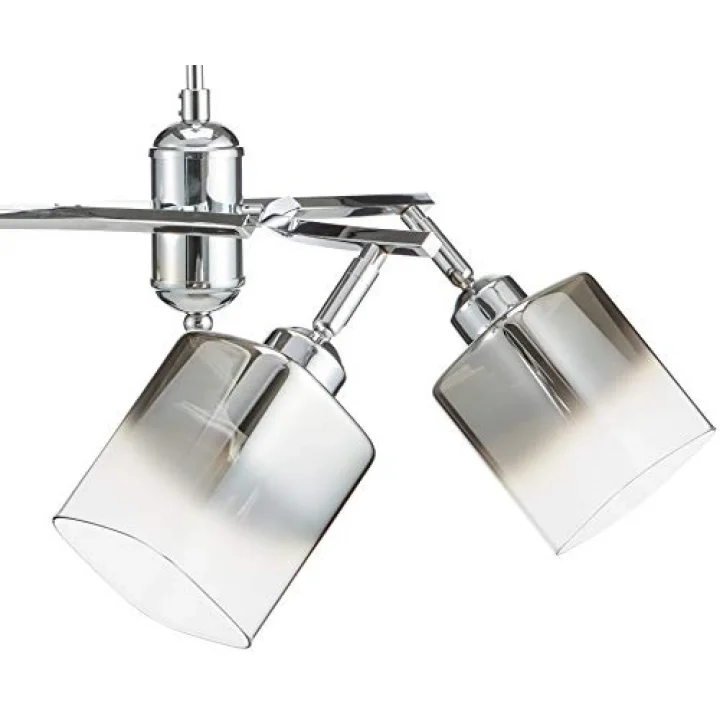 Homemania 1451-51-03 Derma 3lü Krom Avize 3 X E27
