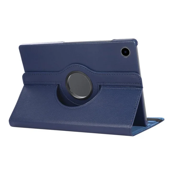 Honor Pad X8 10.1 inç ile uyumlu Kılıf 360 Dönebilen Standlı Case Mor