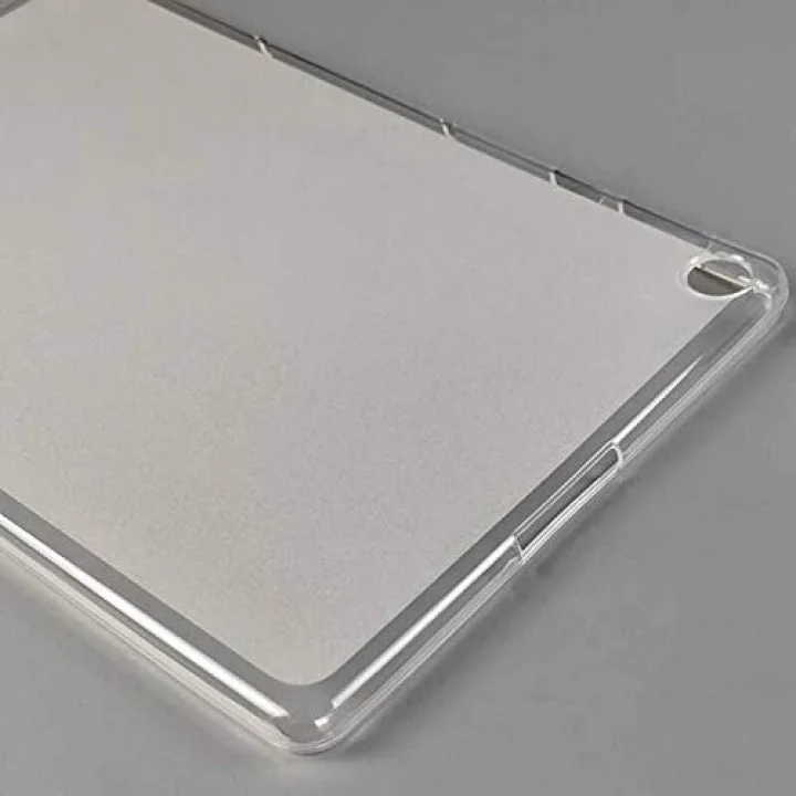 Honor Pad X8 10.1inç ile uyumlu Kılıf Tablet Hibrit Silikon Case Kapak Renksiz